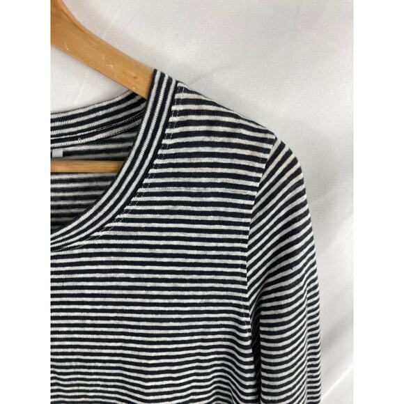 FOIL Linen Striped Tunic Top Size Small - Picture 2 of 6
